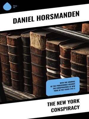 cover image of The New York Conspiracy